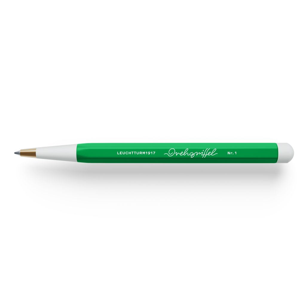 Leuchtturm Drehgriffel Nr. 1 Balpen met gelvulling zwart
