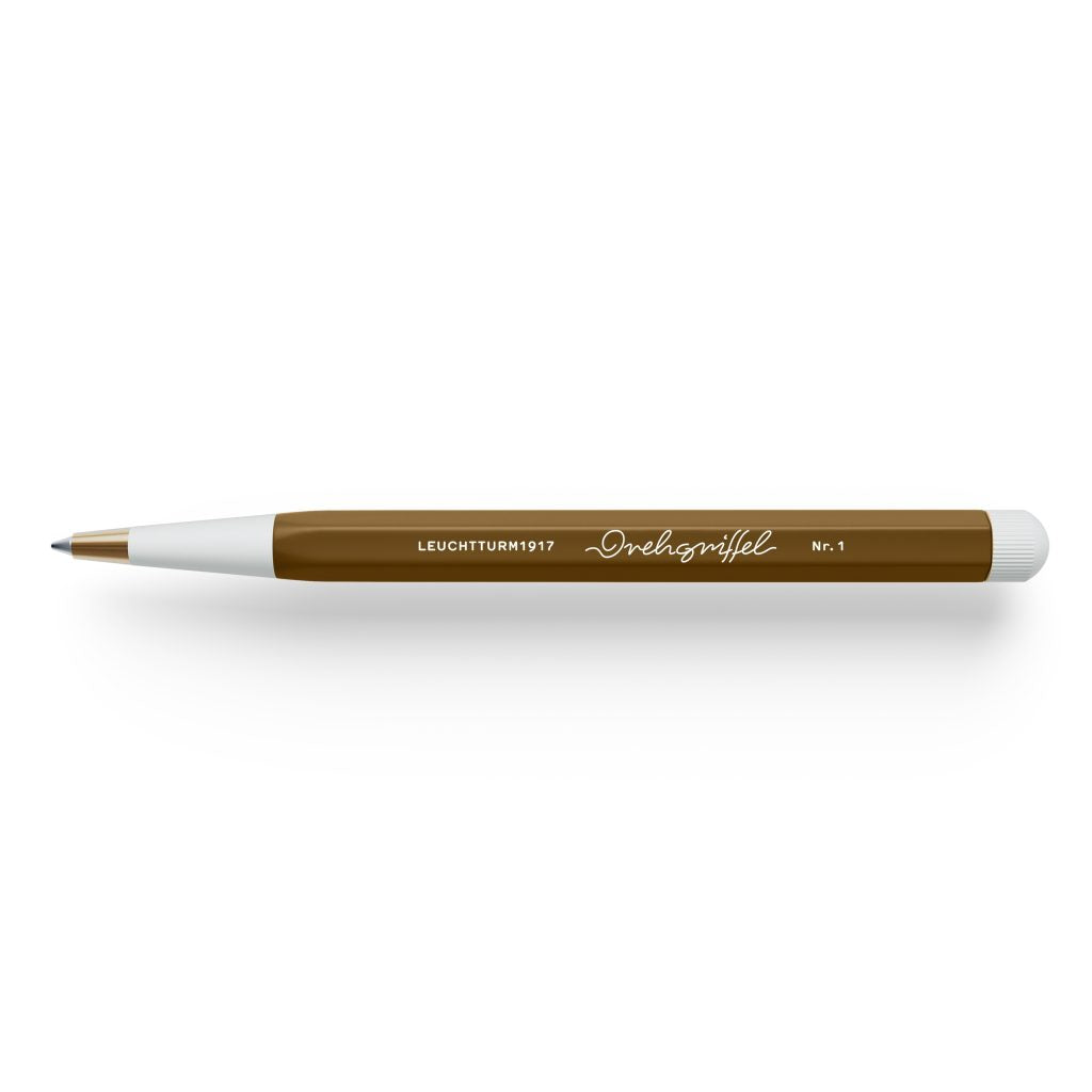 Leuchtturm Drehgriffel Nr. 1 Balpen met gelvulling zwart
