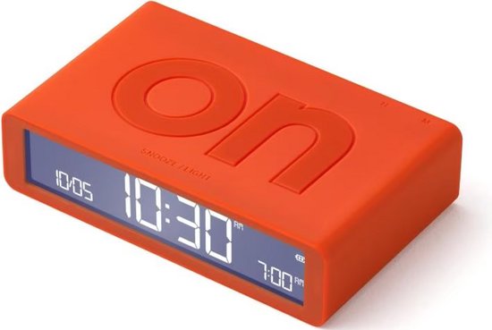Lexon Flip Mini Classic Alarm Clock