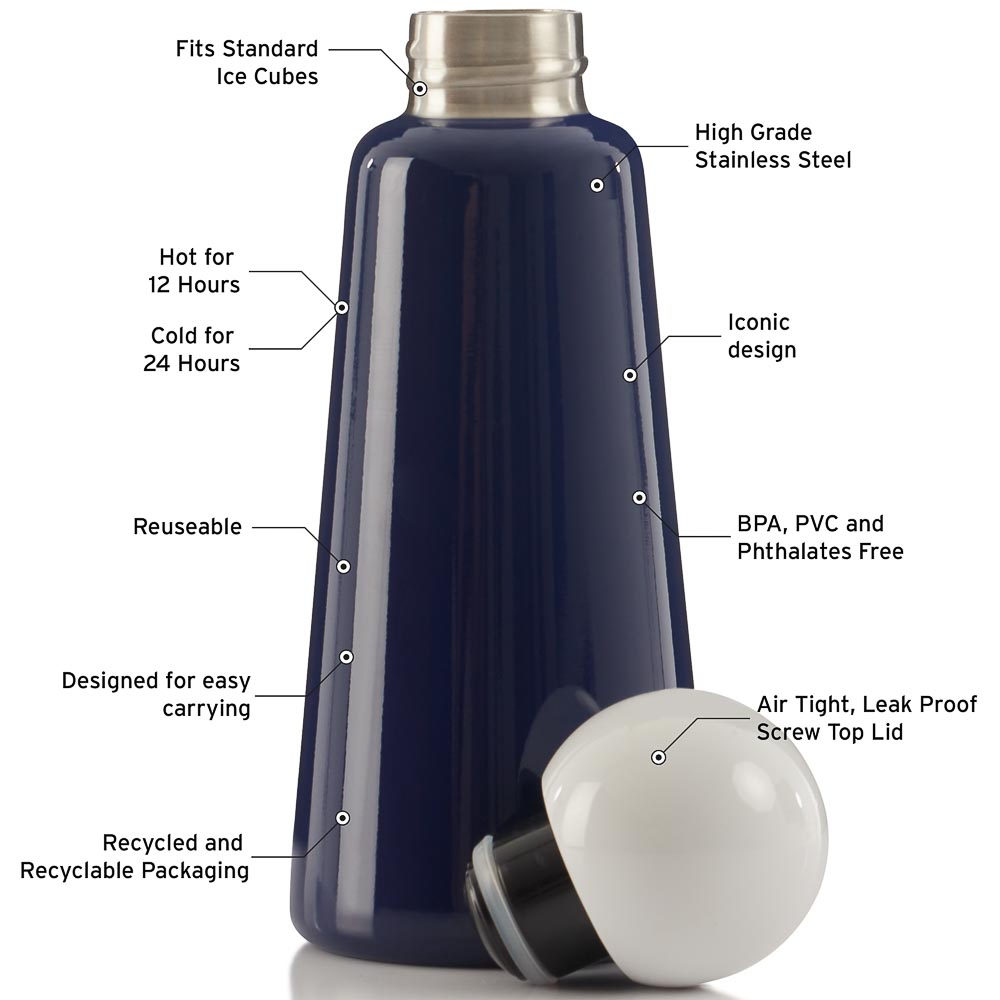 Indigo & White