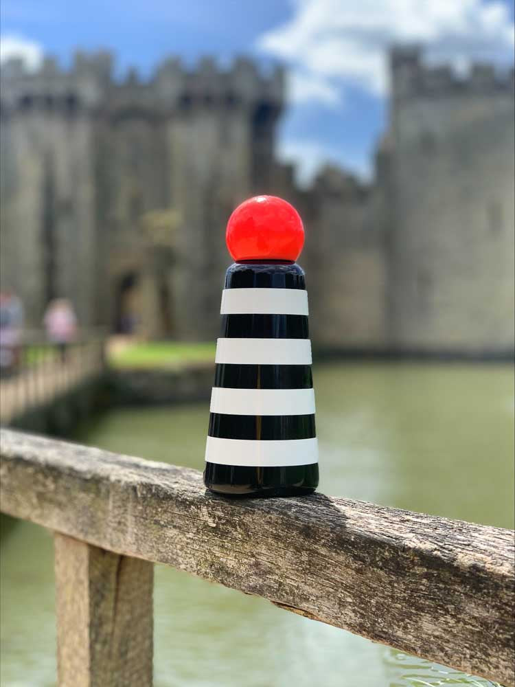 Stripes & Coral 500ml/ 17oz
