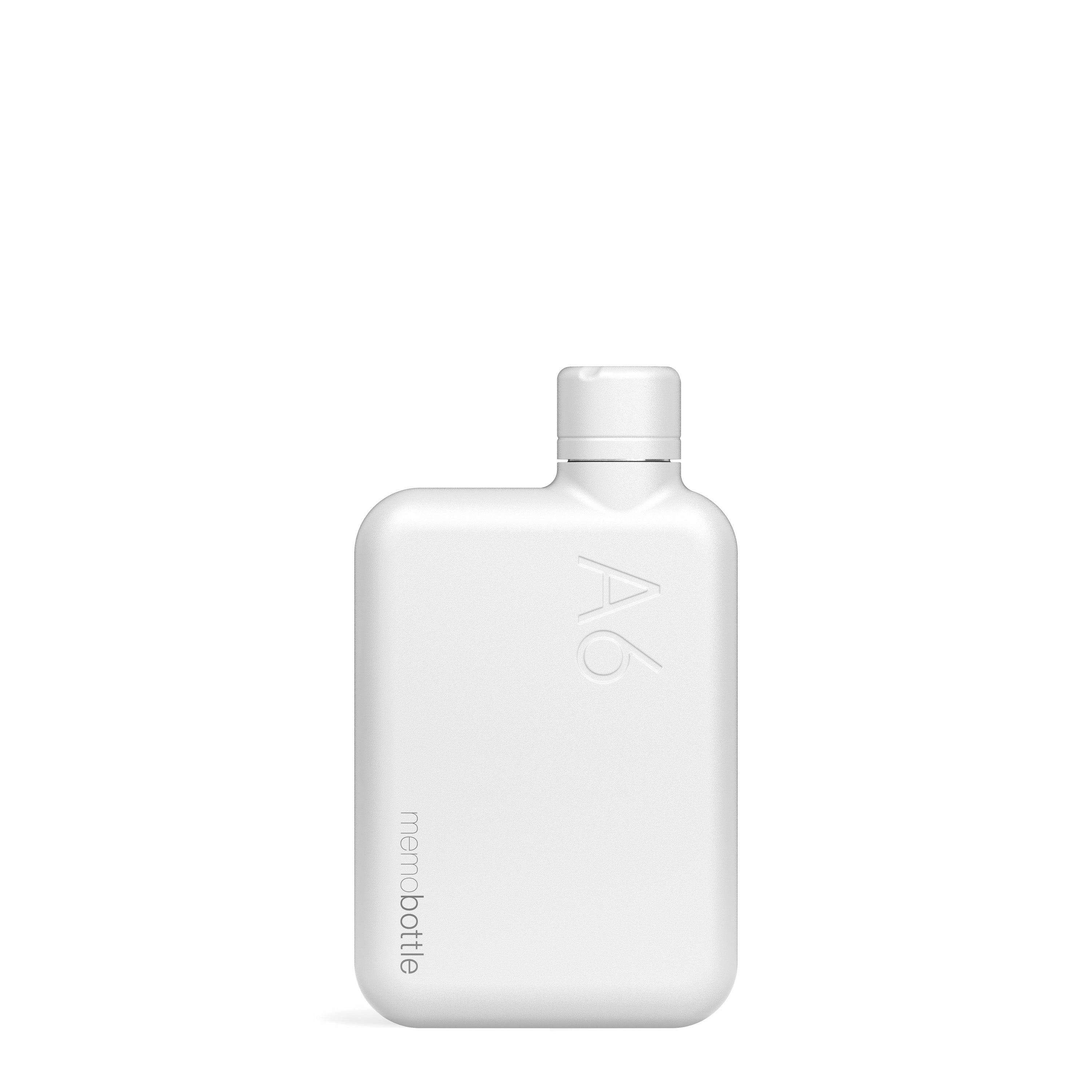 A6 Stainless Steel memobottle WHITE