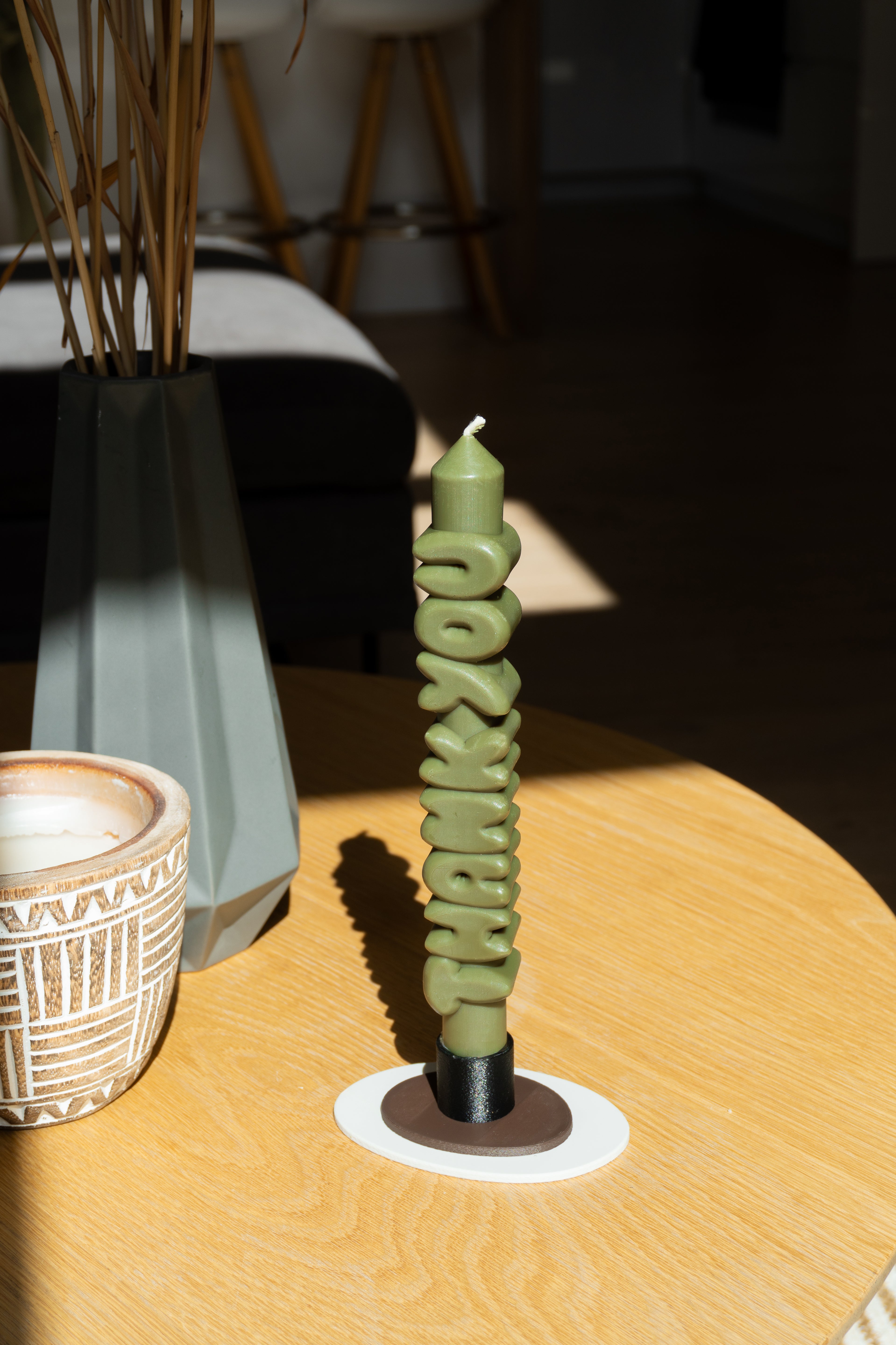 3D Taper Candle &