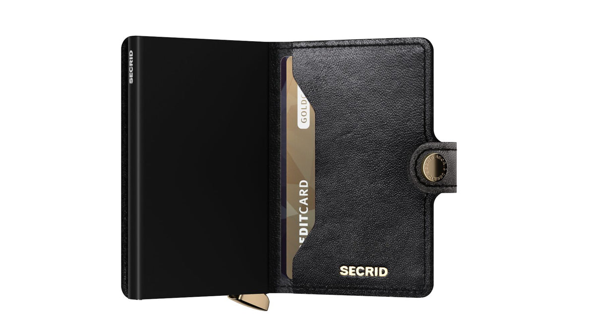 Mini-Geldbörse Emboss Diamond Black