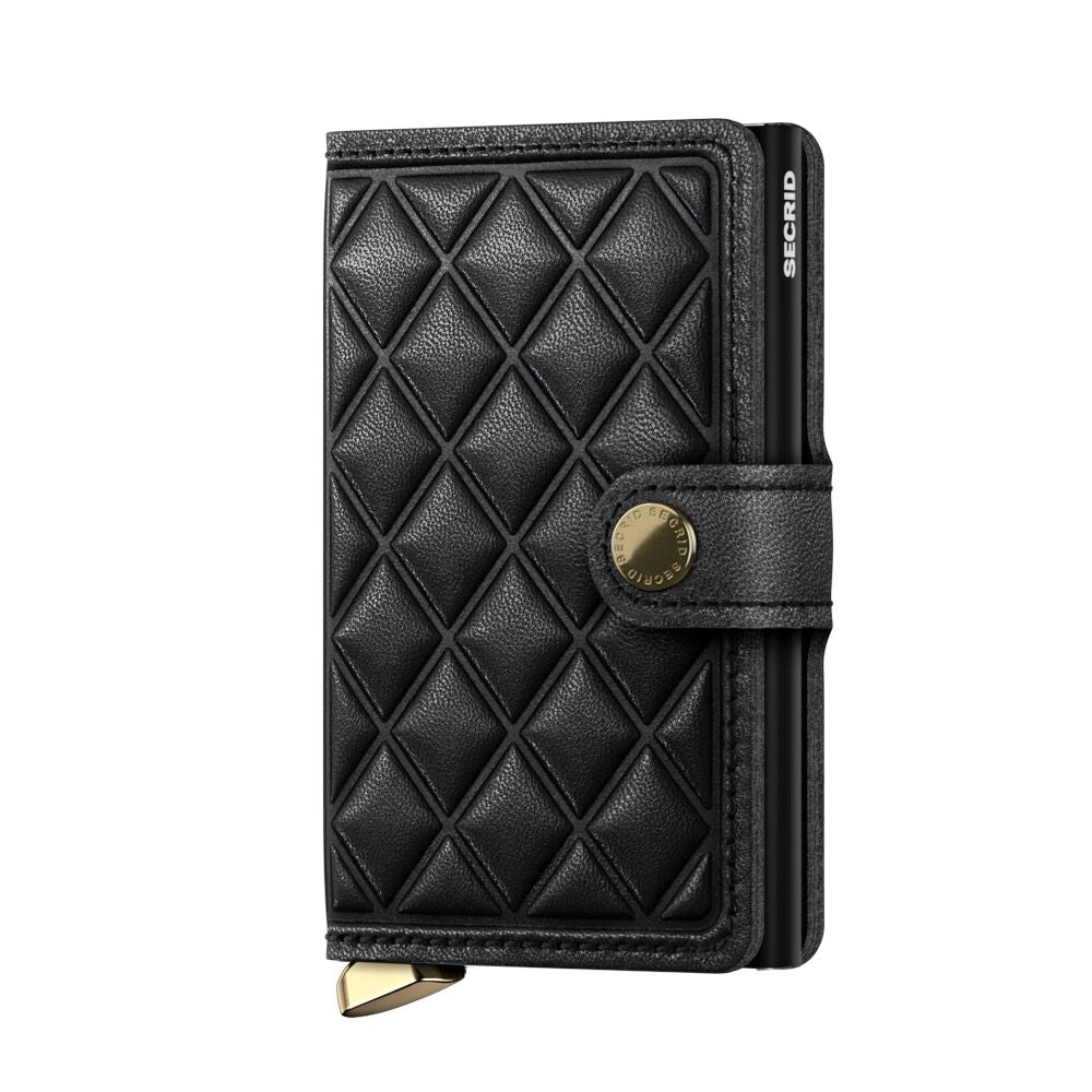 Mini-Geldbörse Emboss Diamond Black