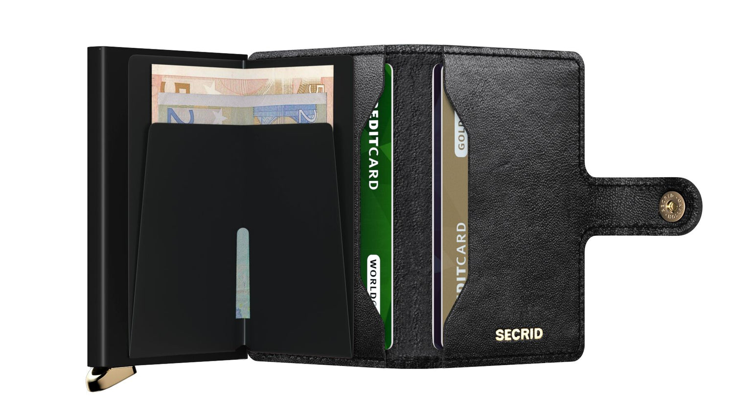Mini wallet Emboss Diamond Black