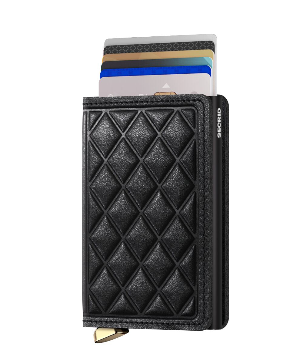 Slimwallet Emboss Diamond Black