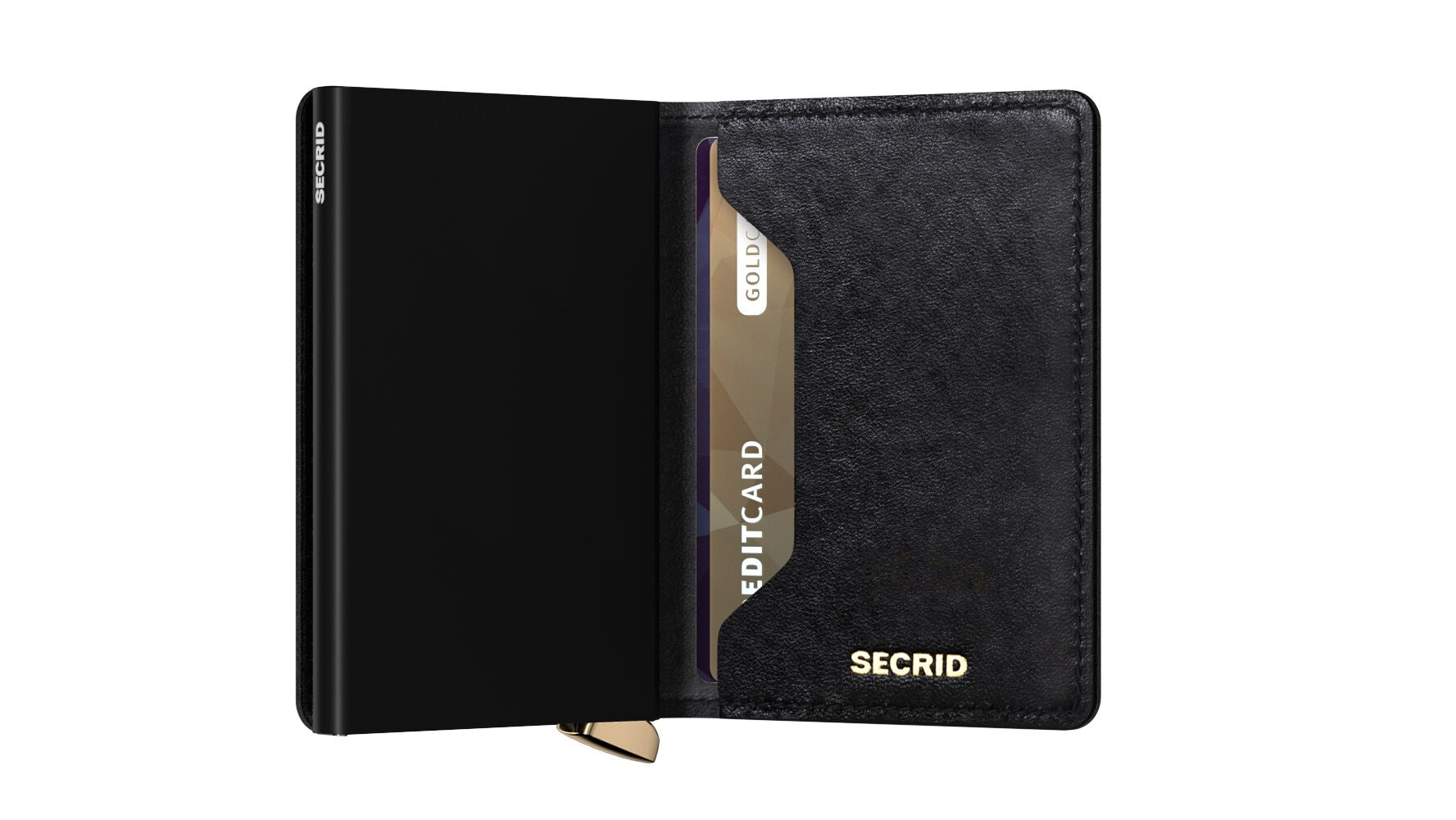Slimwallet Emboss Diamond Black