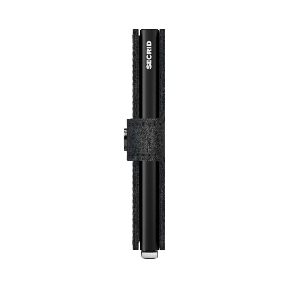 Mini-Geldbörse Emboss Lines Schwarz