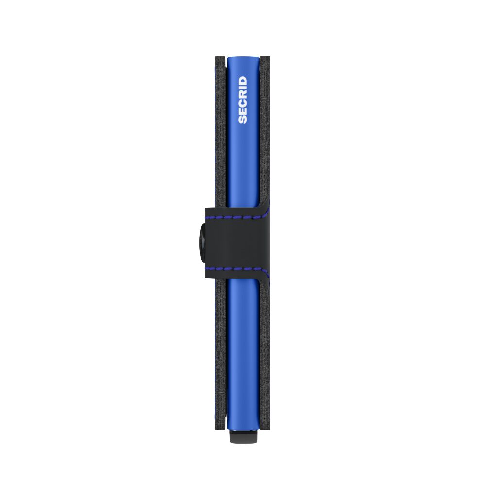 Miniwallet Matte Black & Blue