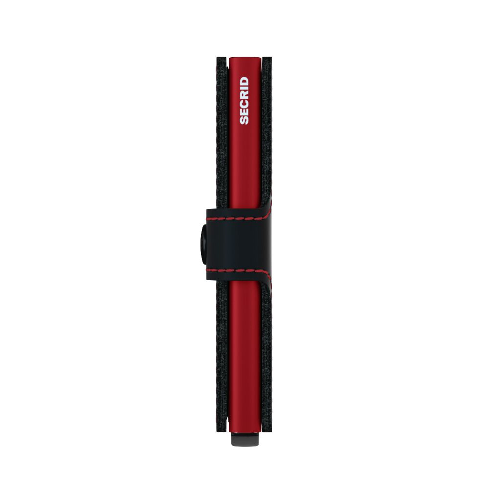 Miniwallet Matte Black & Red