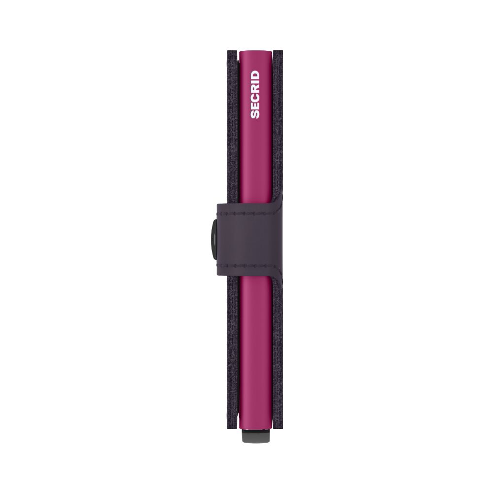 Miniwallet Matte Dark Purple-Fuchsia