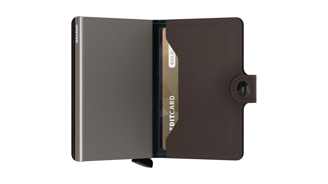 Miniwallet Matte Truffle