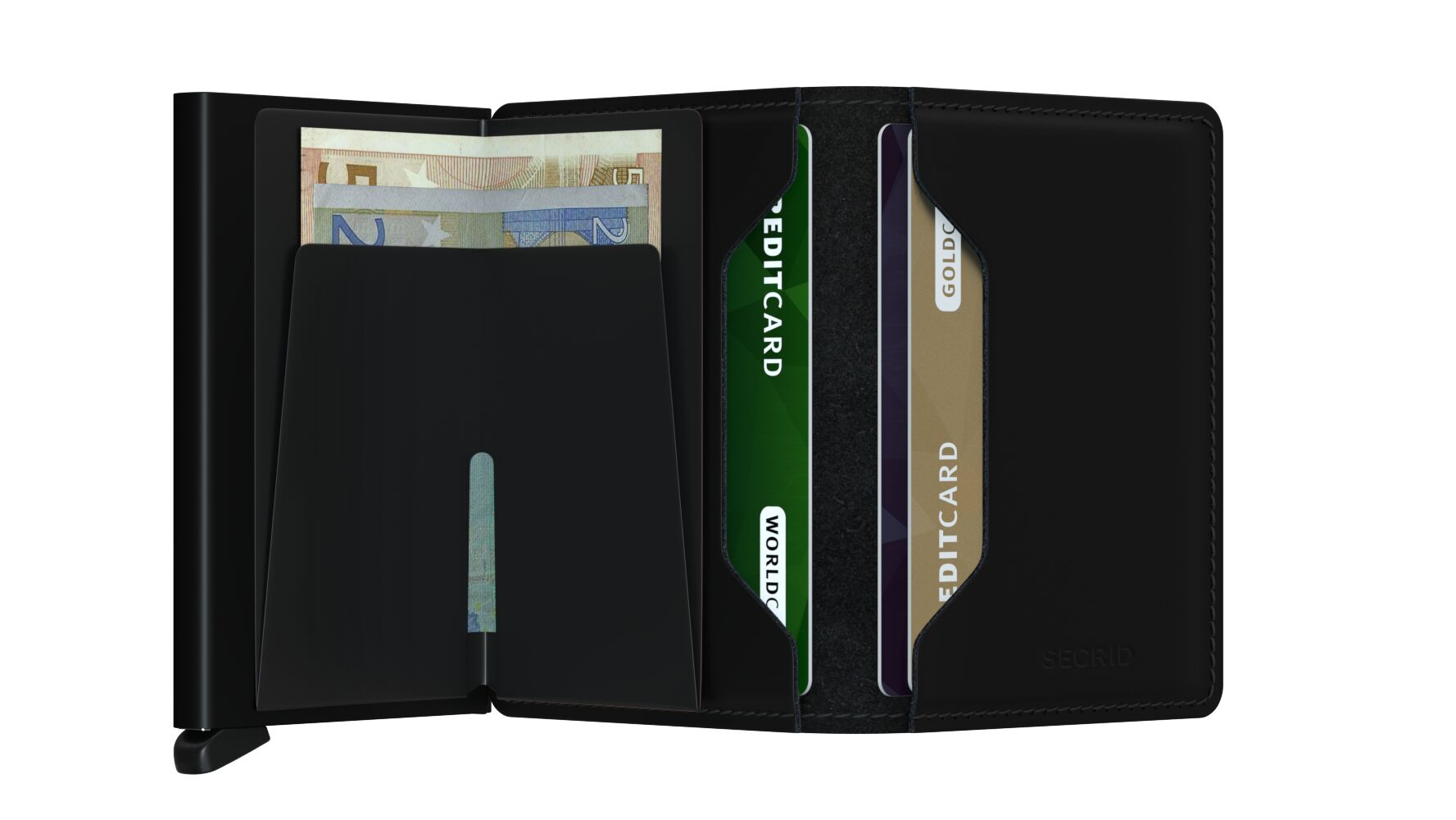 Slimwallet Matte Black