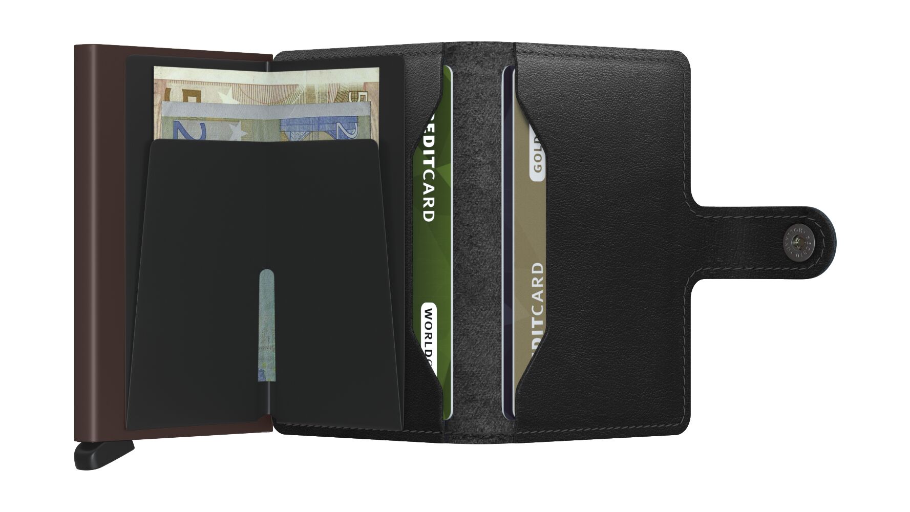 Miniwallet Original Black-Brown