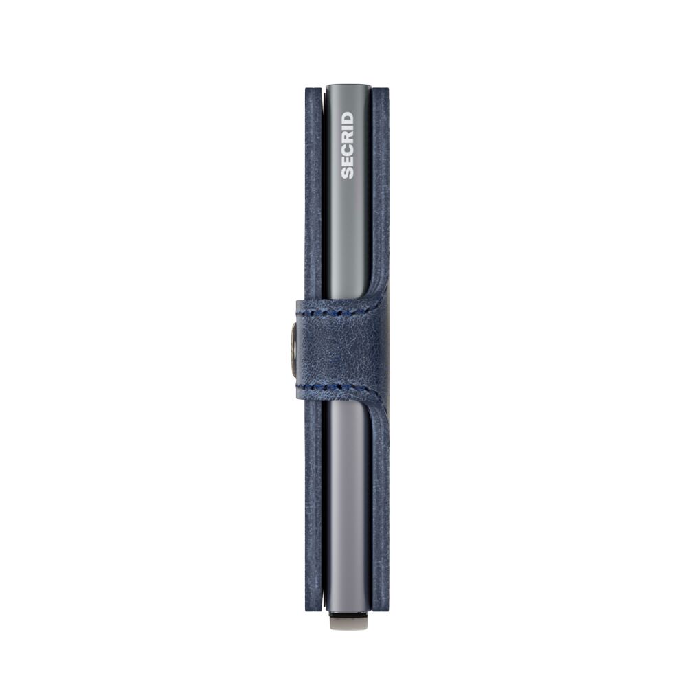 Mini-Geldbörse Vintage Blau
