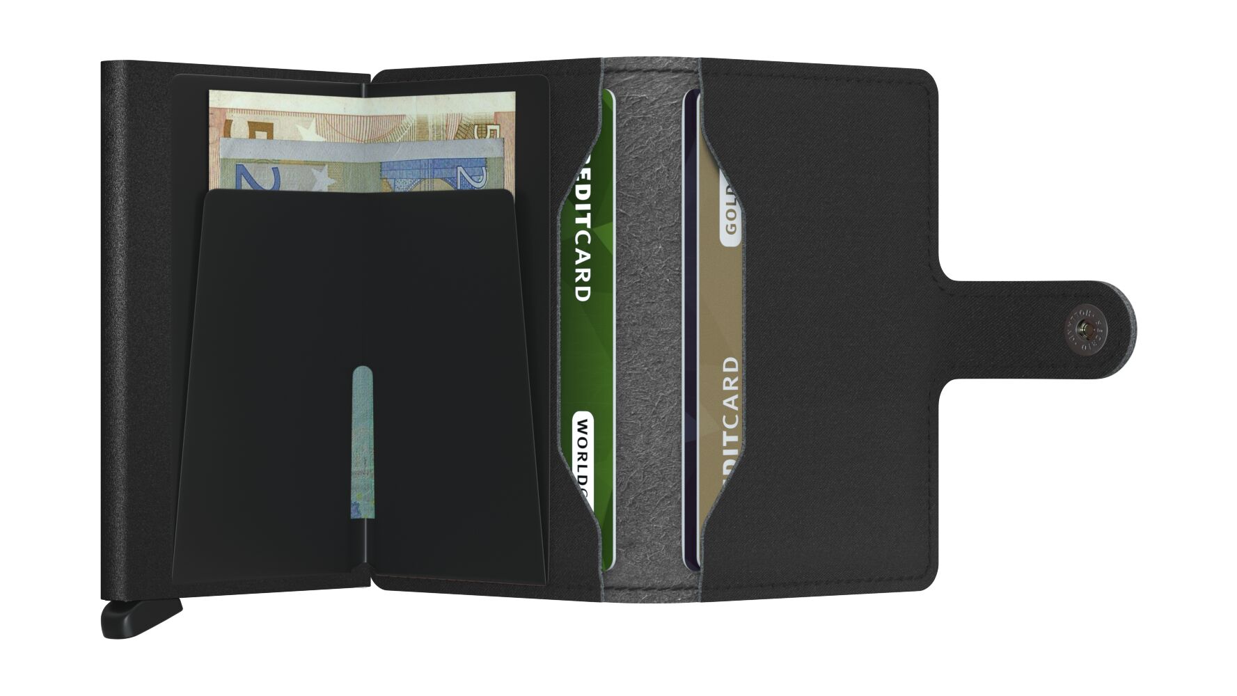 Miniwallet Yard powder Black