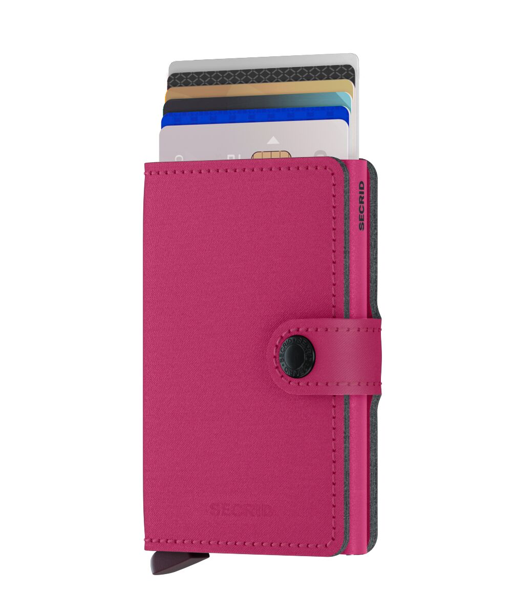 Mini-Geldbörse Yard Puder Fuchsia