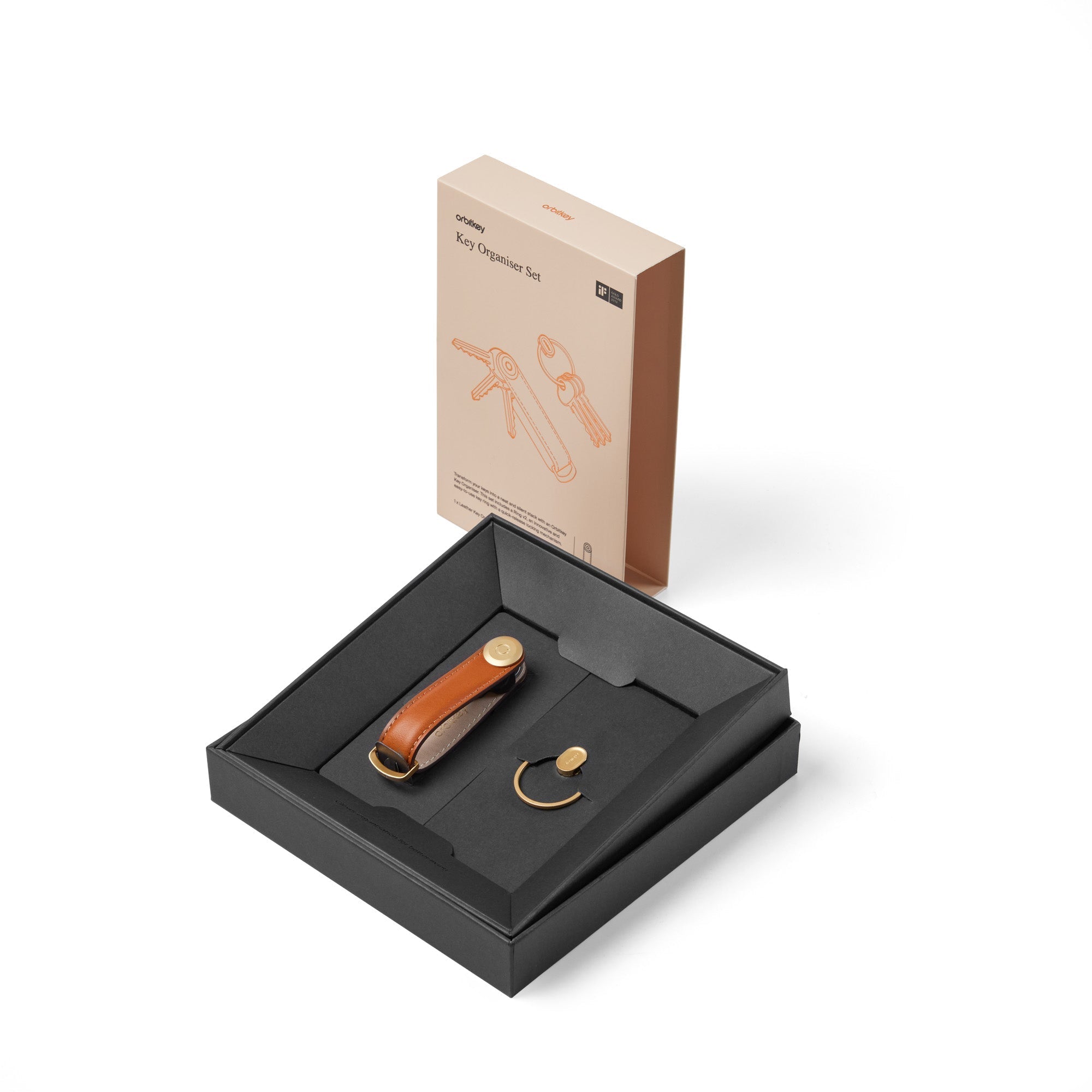 Key Organiser Gift Set Active Black
