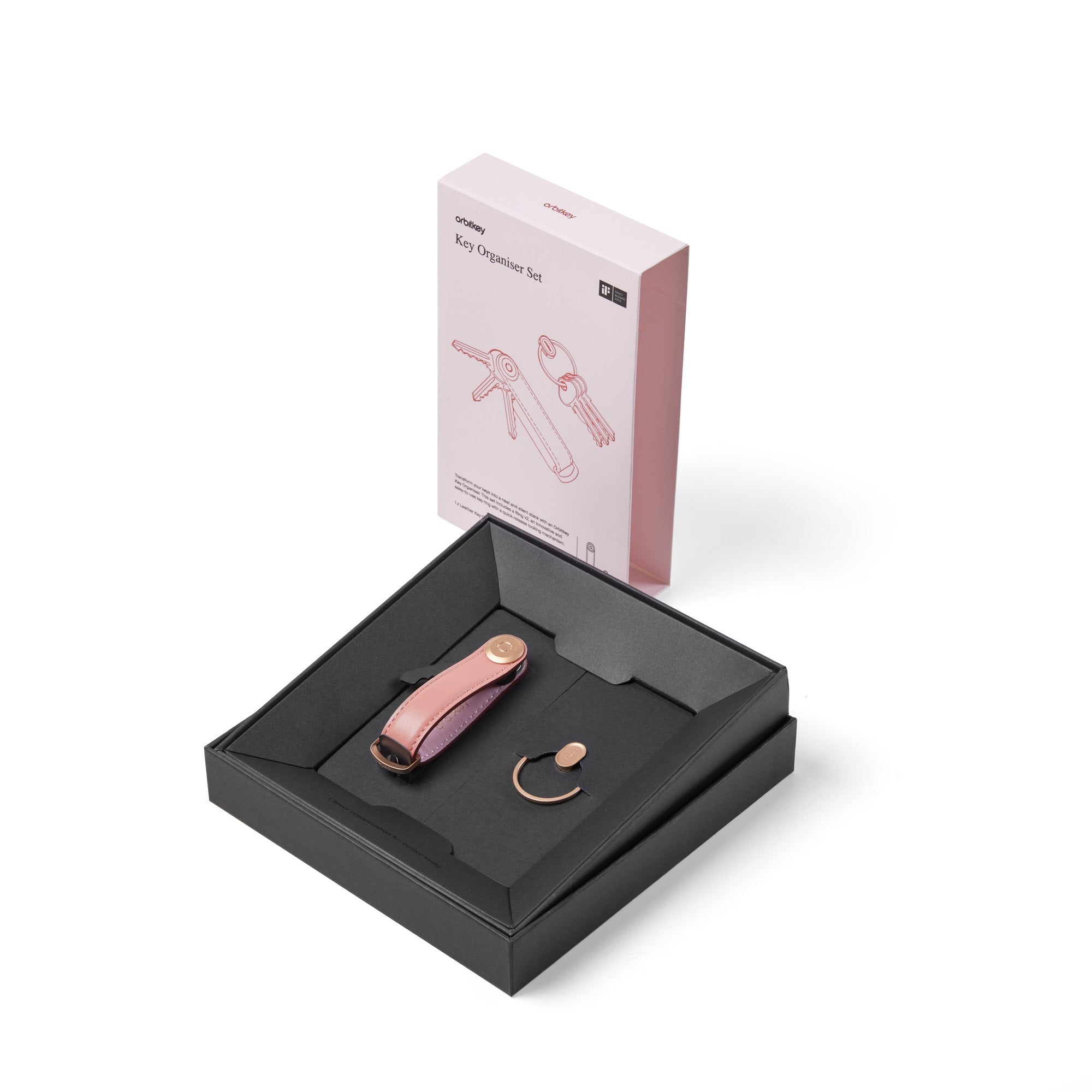 Key Organiser Gift Set Active Black