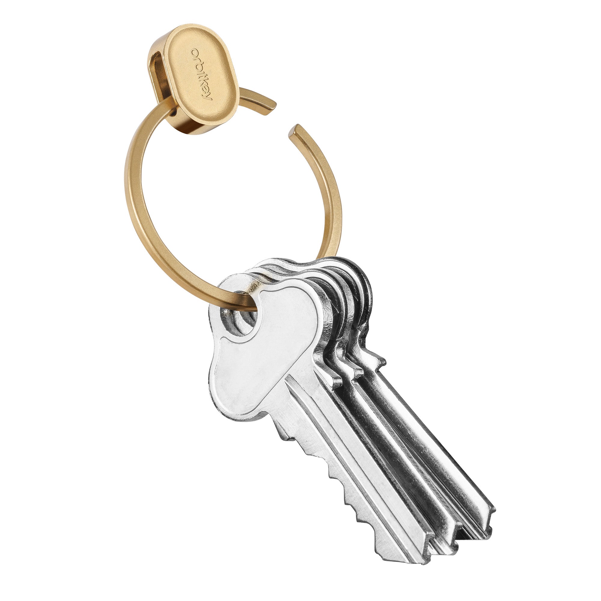 Geelgouden ring v2 sleutelhanger