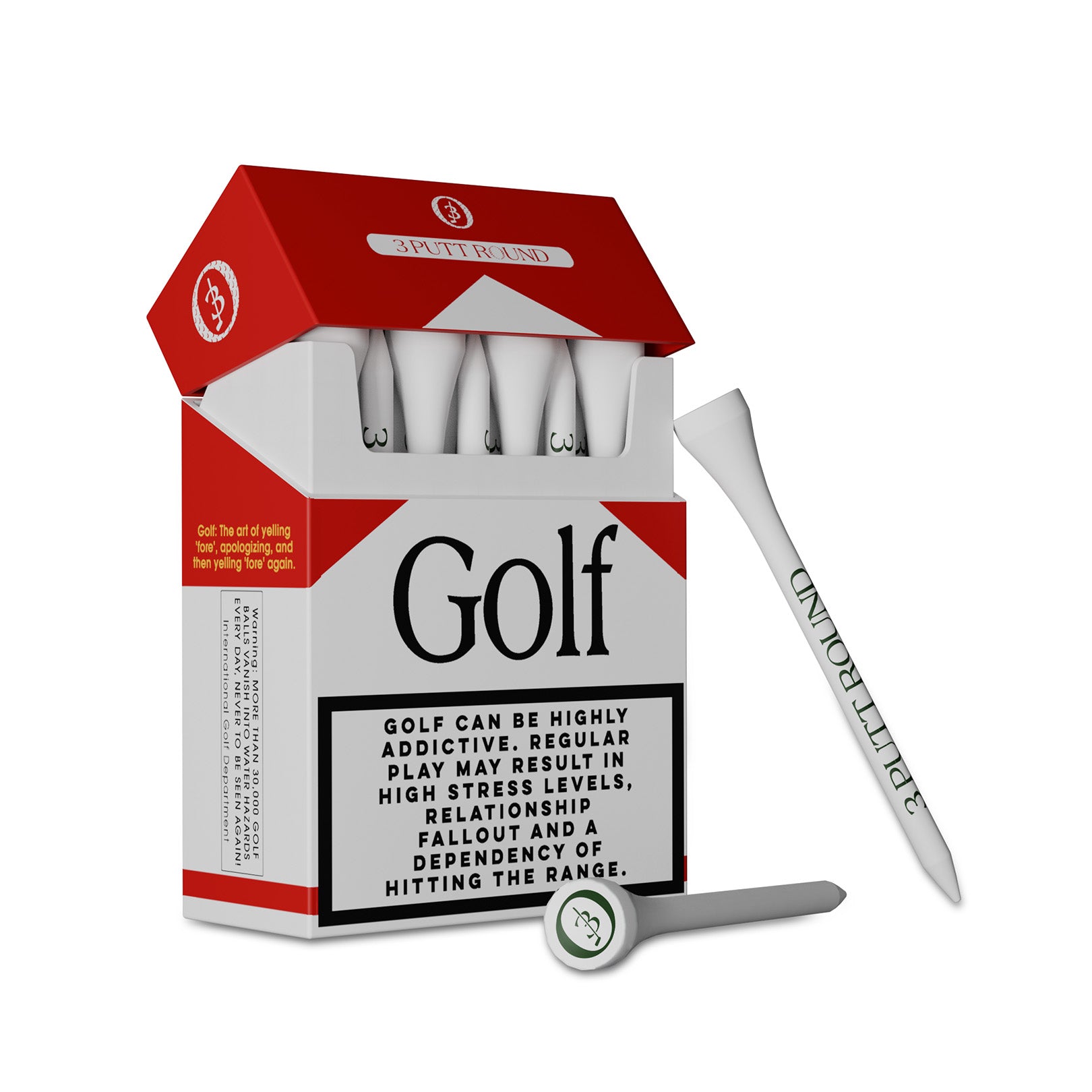 Golf Addiction Tee Pack