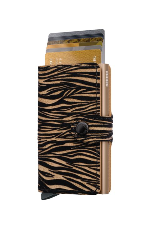 Miniwallet Zebra Beige