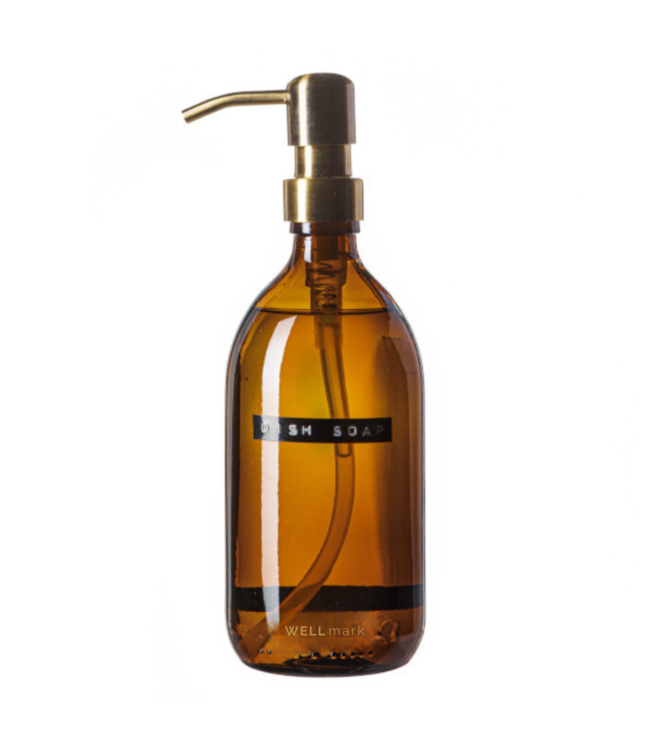 Dish soap amber/brass bamboo 500ml DISH SOAP