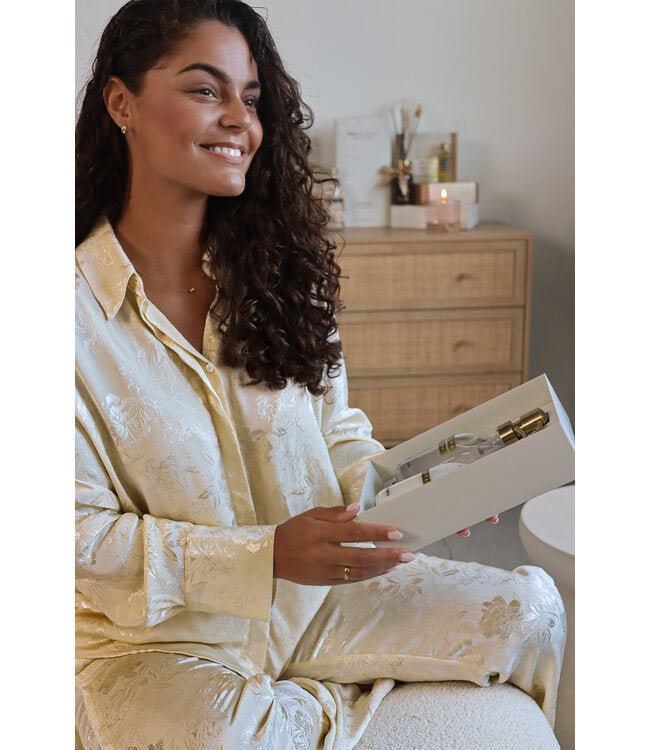 Hand care set. Frisse linen
