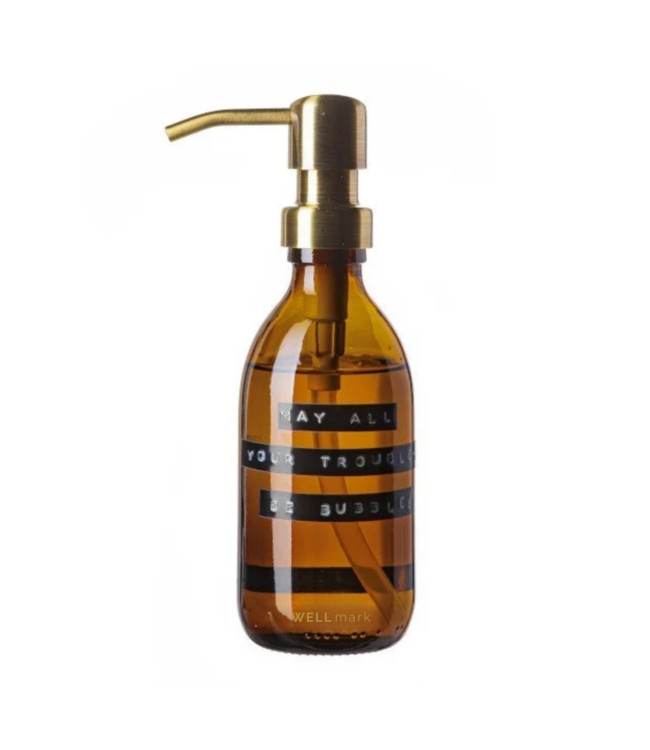 Hand Soap amber/brass bamboo 250ml MAY ALL YOUR