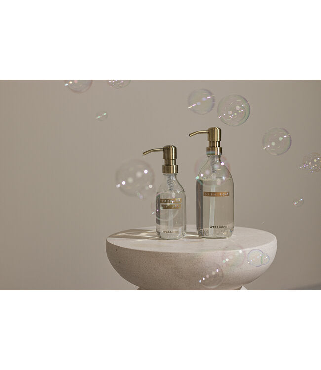 Hand Soap transparent/brass fresh linen BRONZE 250ml BRING