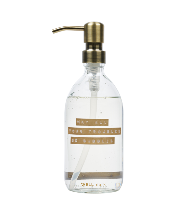 Hand Soap transparent/brass 500ml BRONZE MAY ALL