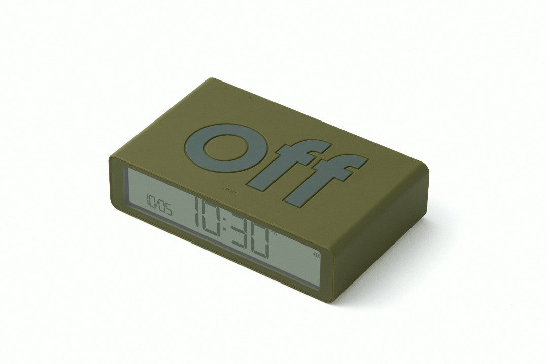 Lexon Flip Classic Alarm Clock