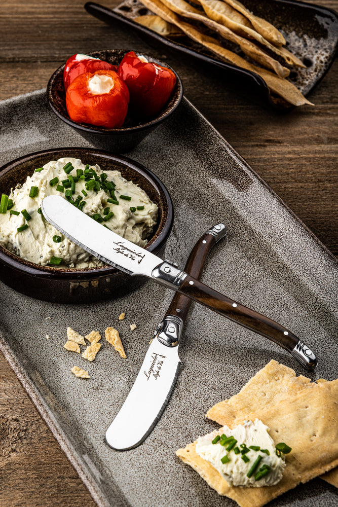 Premium Line Botermessen Dark Wood