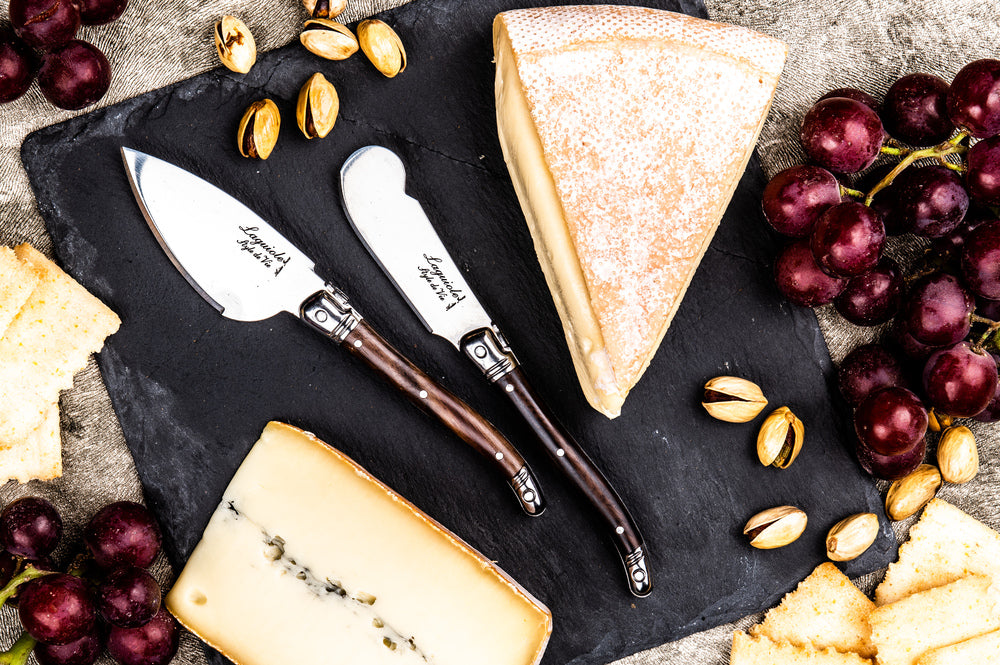 Premium Line Kaasmessenset 3-delig Dark Wood