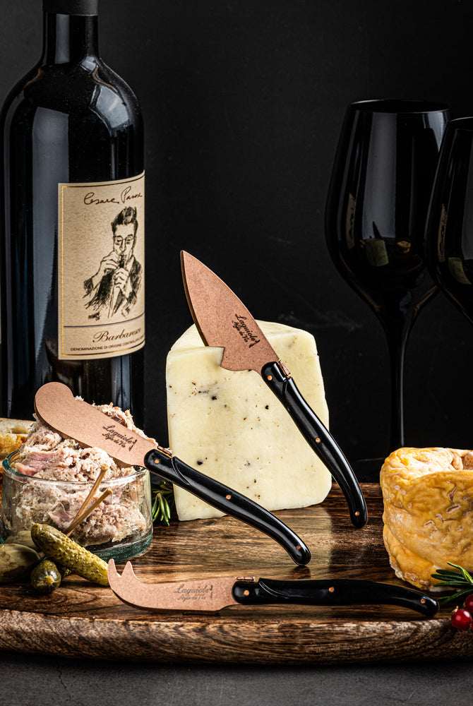 Prestige Line Kaasmessenset 3-delig Copper