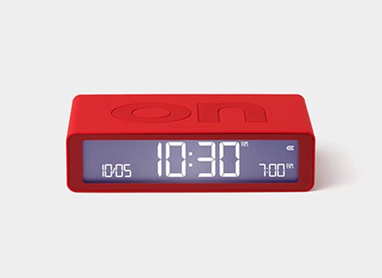 Lexon Flip Mini Classic Alarm Clock