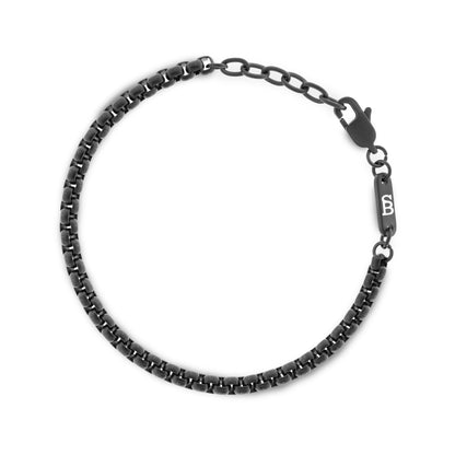 Denby Lederarmband Schwarz