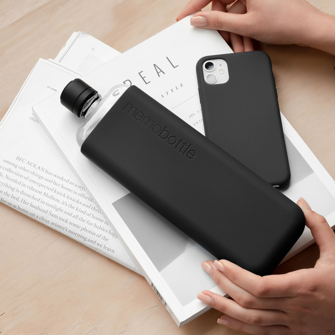 Slim memobottle - OG - Black Ink