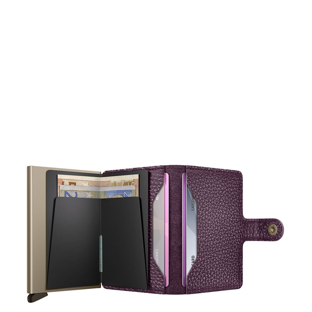 Miniwallet Pebble Grape