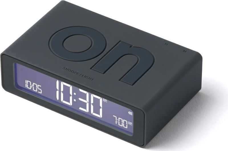 Lexon Flip Mini Classic Alarm Clock