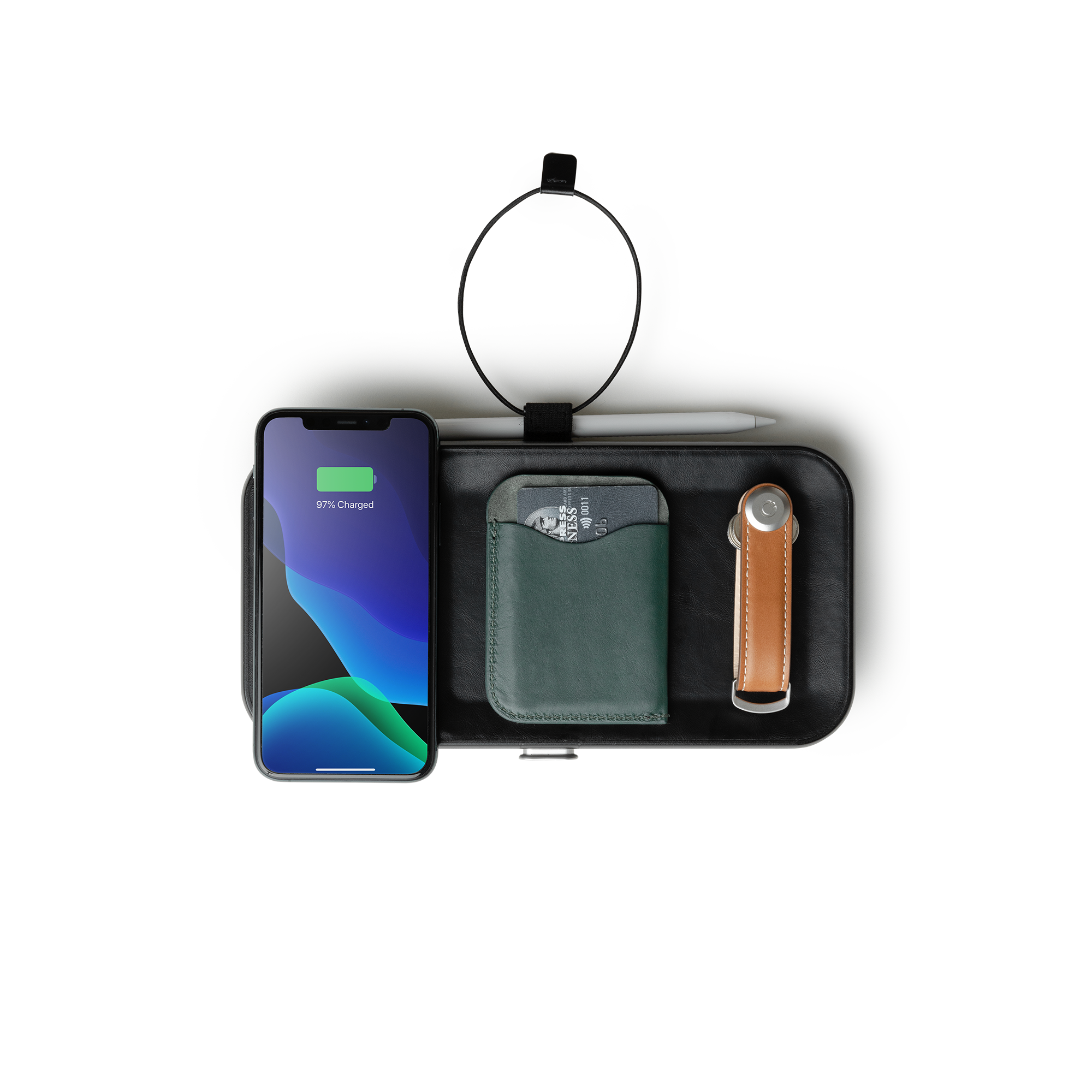 Een clean desk met de Orbitkey Nest