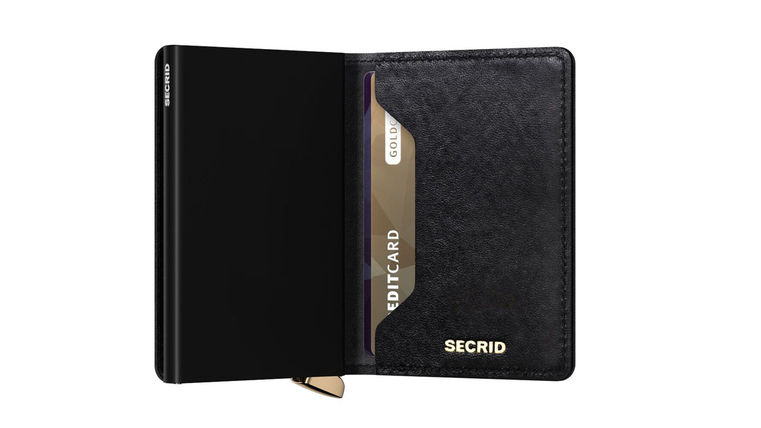 Slimwallet Emboss Diamond Black