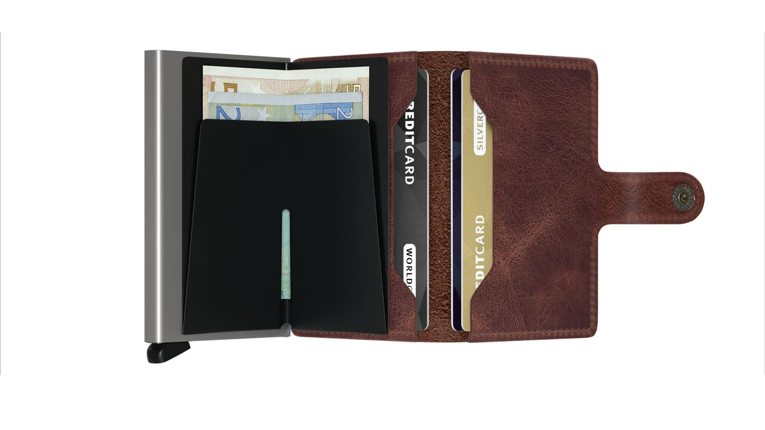 Miniwallet Vintage Brown