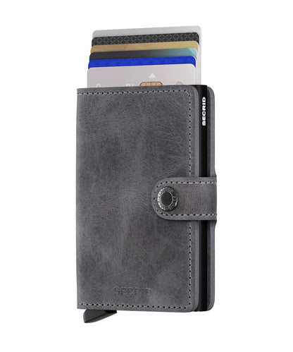 Miniwallet Vintage Grey-Black