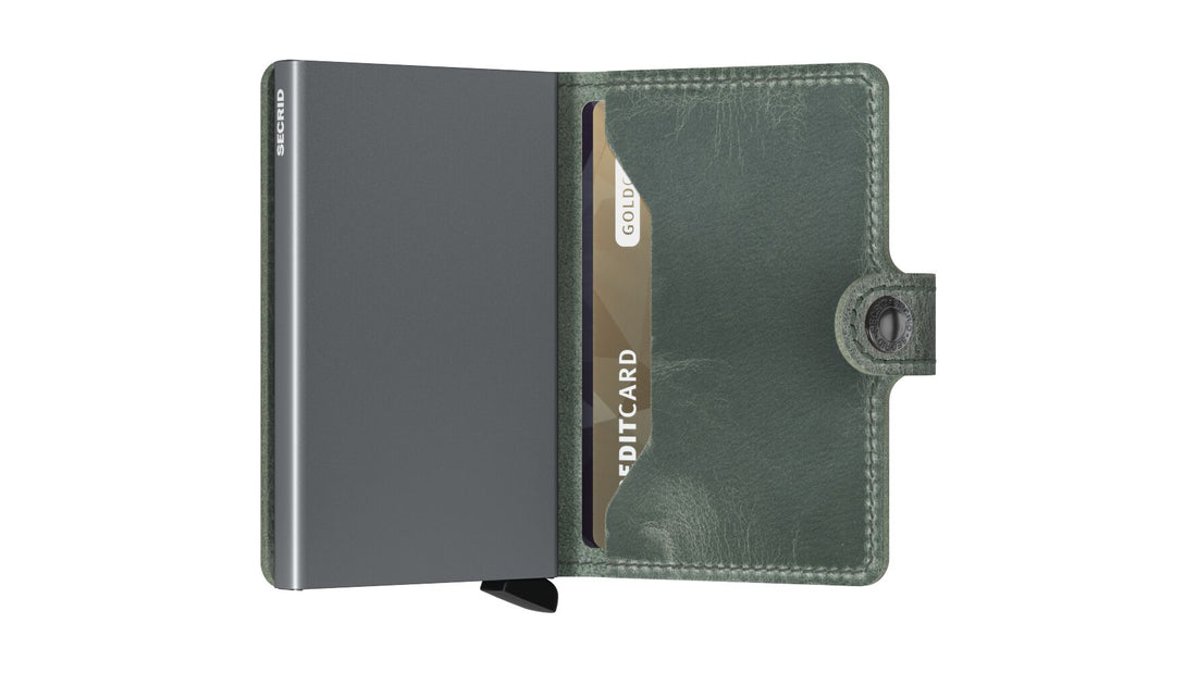 Miniwallet Vintage Sage