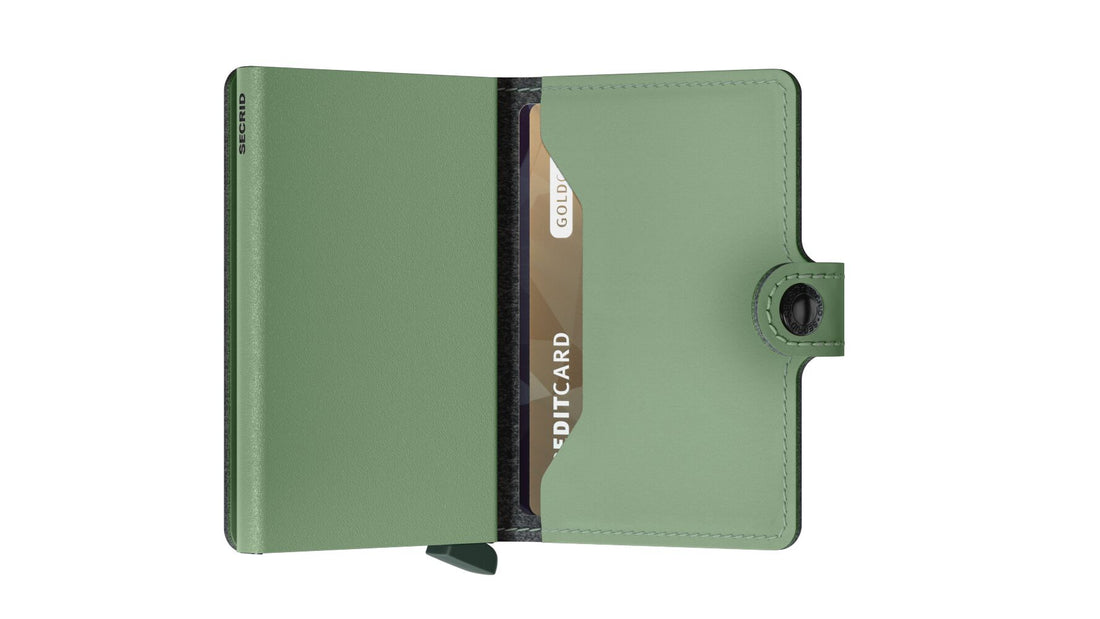 Mini wallet Yard powder Pistachio