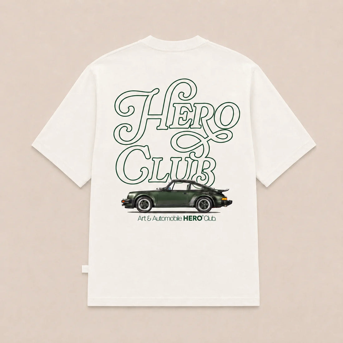 Hero P911 Tee | Heren T-shirt met Porsche 911 Print