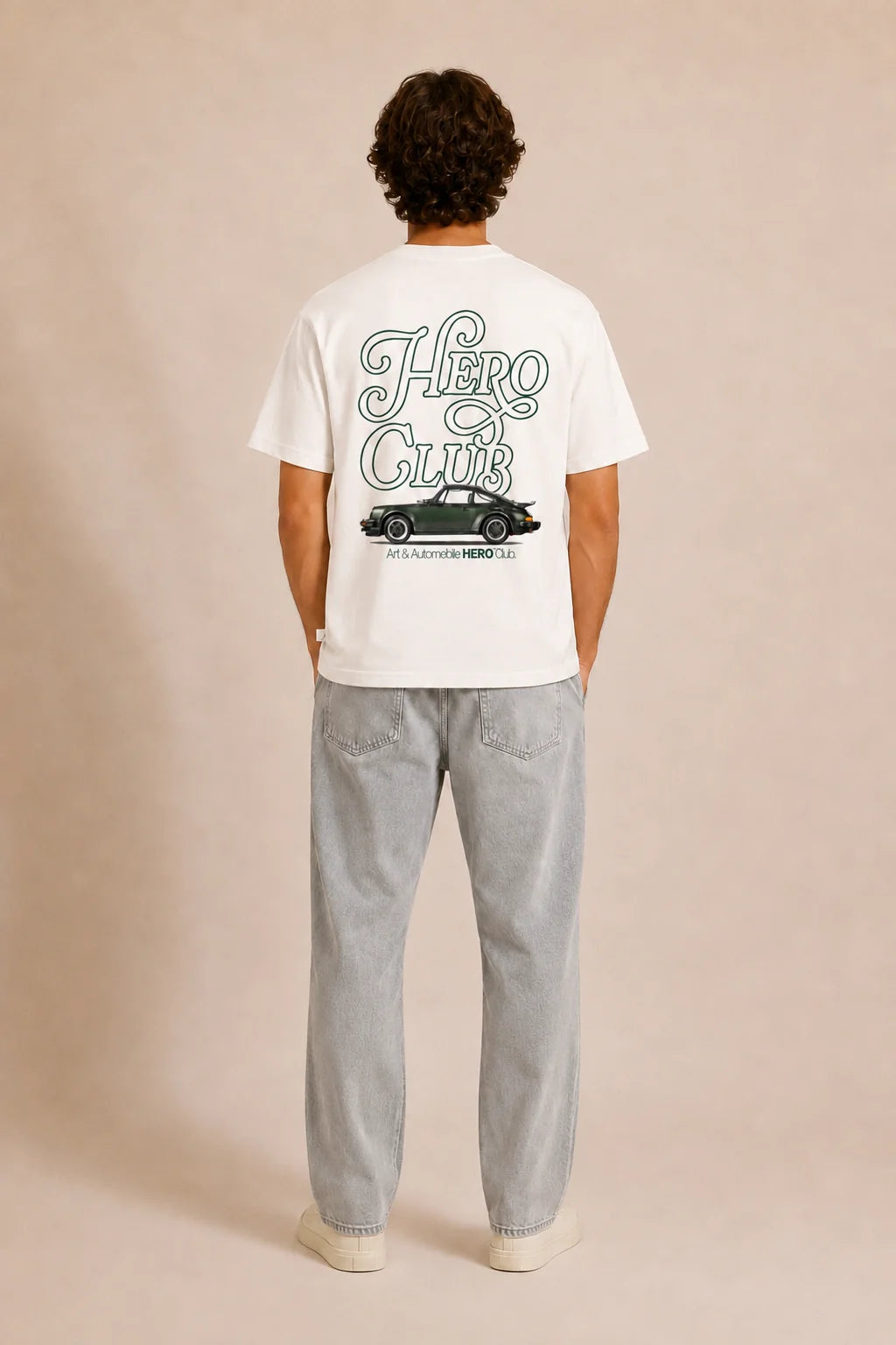 Hero P911 Tee | Heren T-shirt met Porsche 911 Print