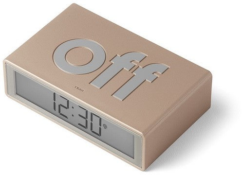 Lexon Flip Mini Classic Alarm Clock